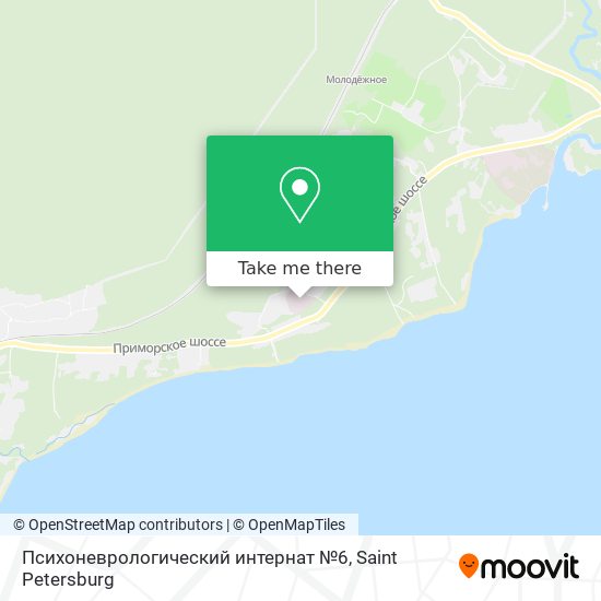 Психоневрологический интернат №6 map