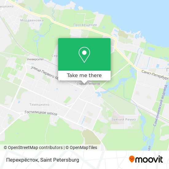 Перекрёсток map