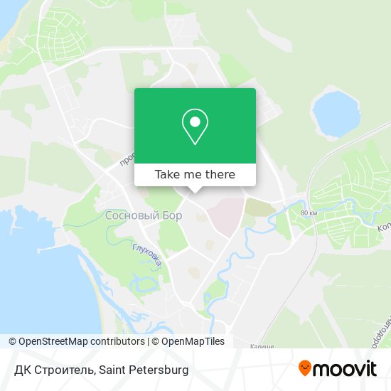 ДК Строитель map