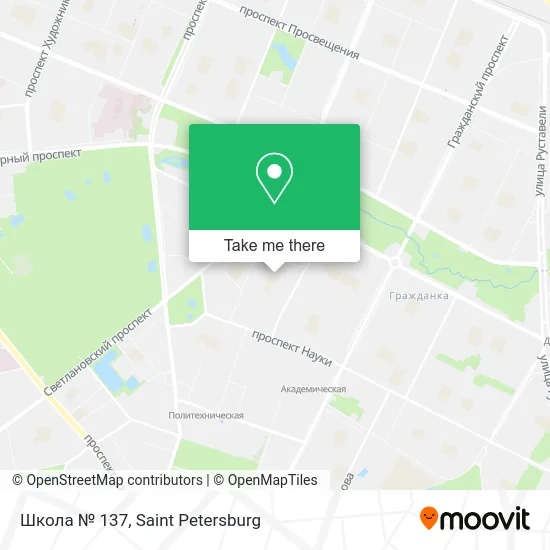 Школа № 137 map