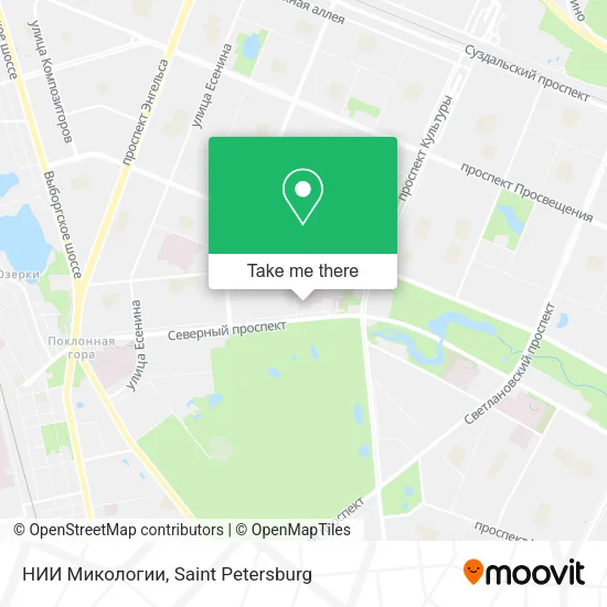 НИИ Микологии map