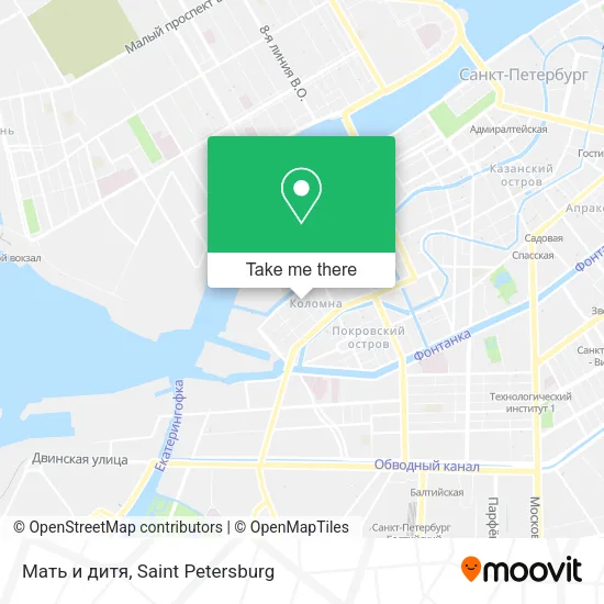 Мать и дитя map