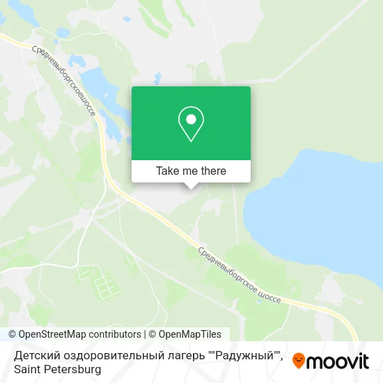 Детский оздоровительный лагерь ""Радужный"" map