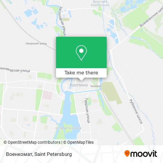 Военкомат map