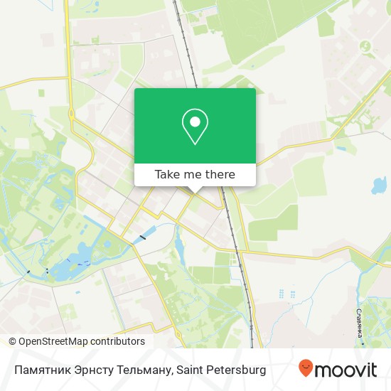 Памятник Эрнсту Тельману map