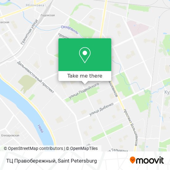 ТЦ Правобережный map