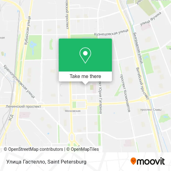 Улица Гастелло map