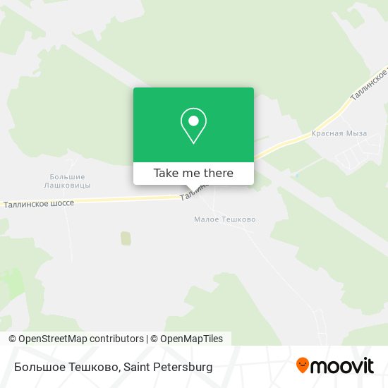 Большое Тешково map