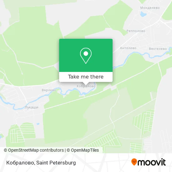 Кобралово map