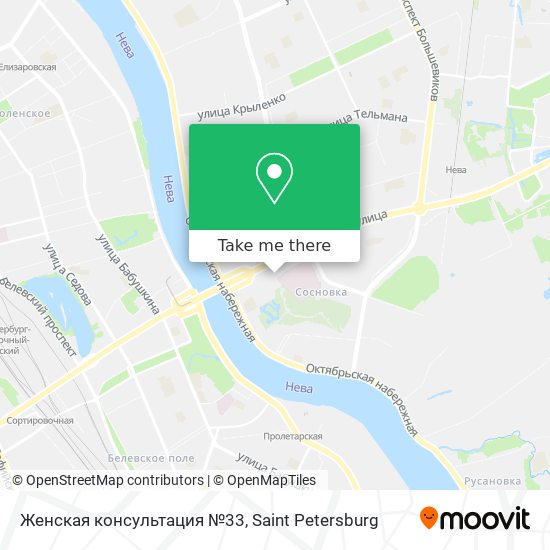 Женская консультация №33 map