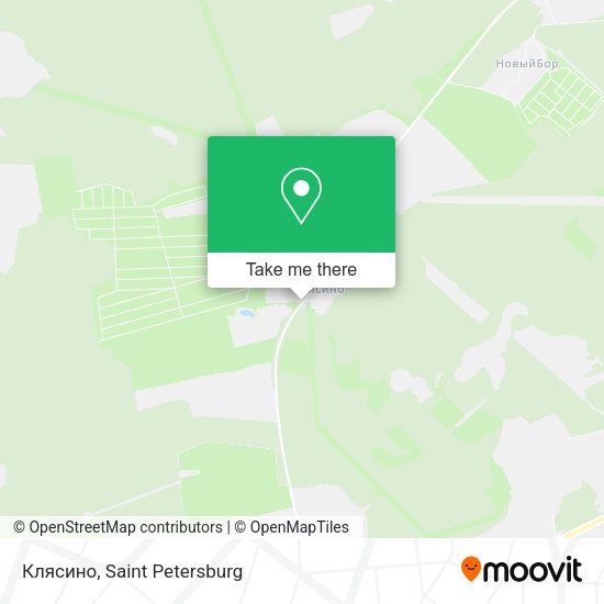 Клясино map