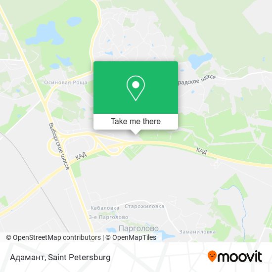 Адамант map