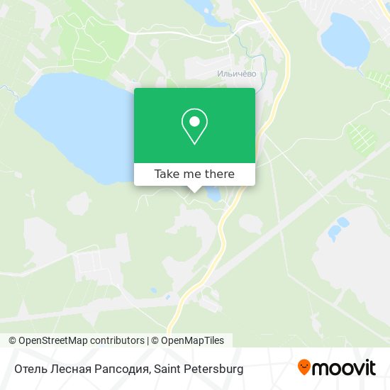 Отель Лесная Рапсодия map