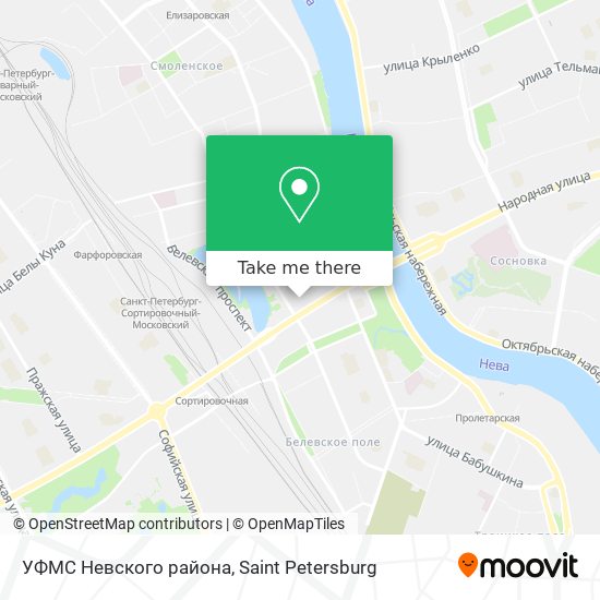 УФМС Невского района map