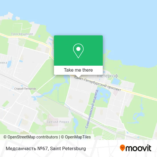Медсанчасть №67 map