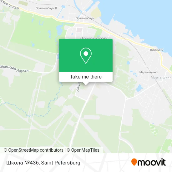 Школа №436 map