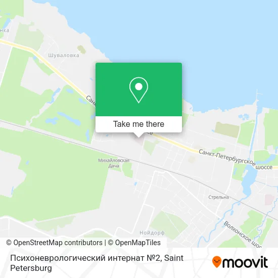 Психоневрологический интернат №2 map