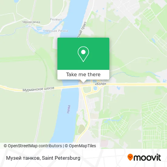 Музей танков map