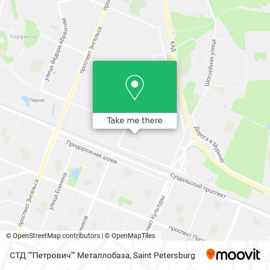 СТД ""Петрович"" Металлобаза map