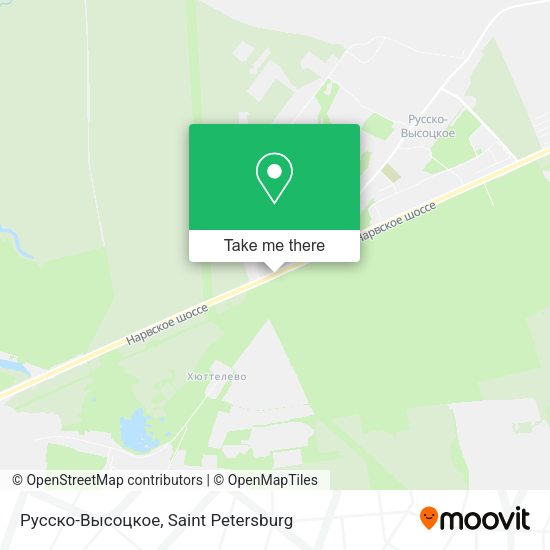 Русско-Высоцкое map