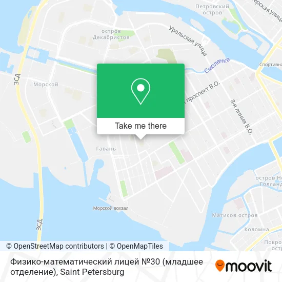 Физико-математический лицей №30 (младшее отделение) map