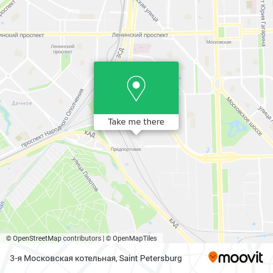 3-я Московская котельная map