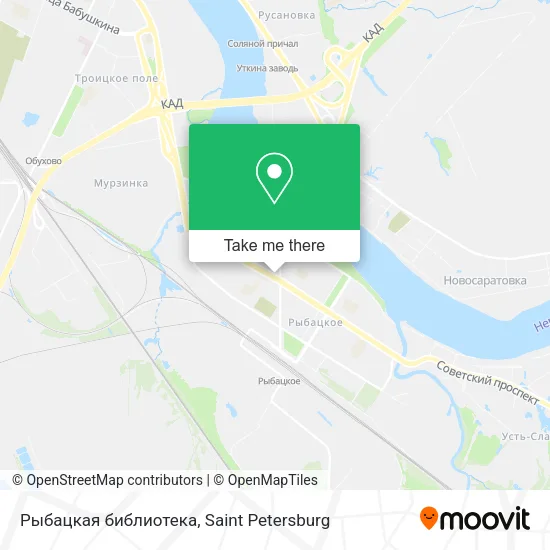 Рыбацкая библиотека map