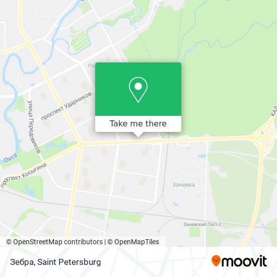 Зебра map