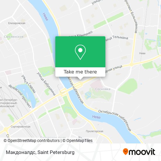 Макдоналдс map