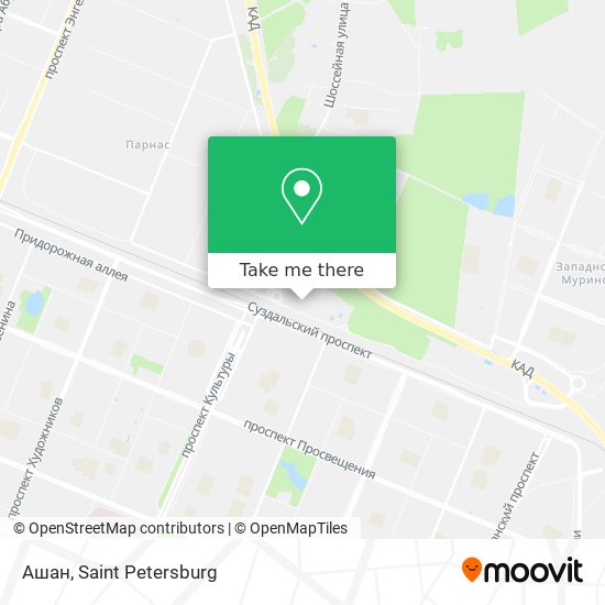 Ашан map