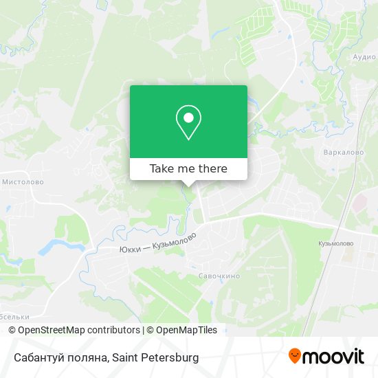 Сабантуй поляна map