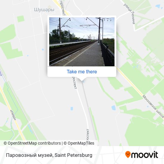 Паровозный музей map