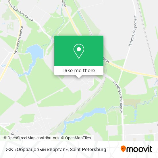 ЖК «Образцовый квартал» map