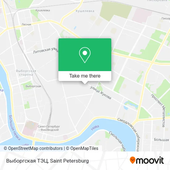 Выборгская ТЭЦ map