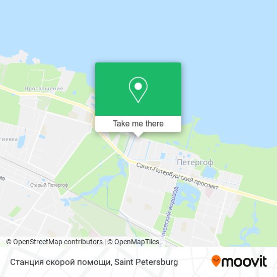 Станция скорой помощи map