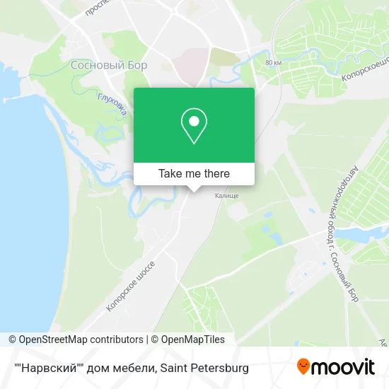 ""Нарвский"" дом мебели map