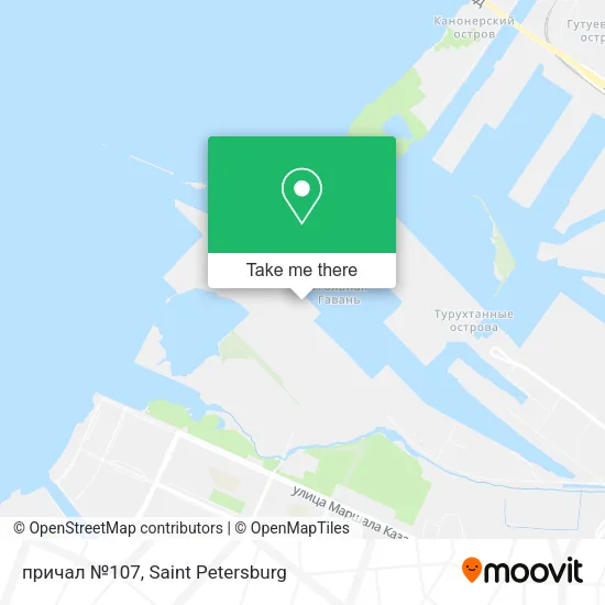 причал №107 map