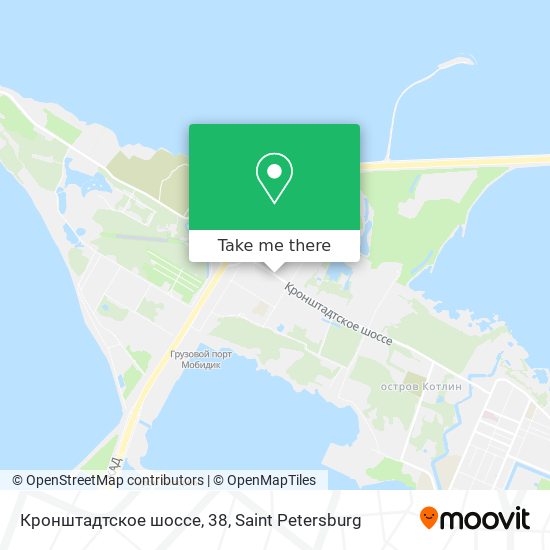 Кронштадтское шоссе, 38 map