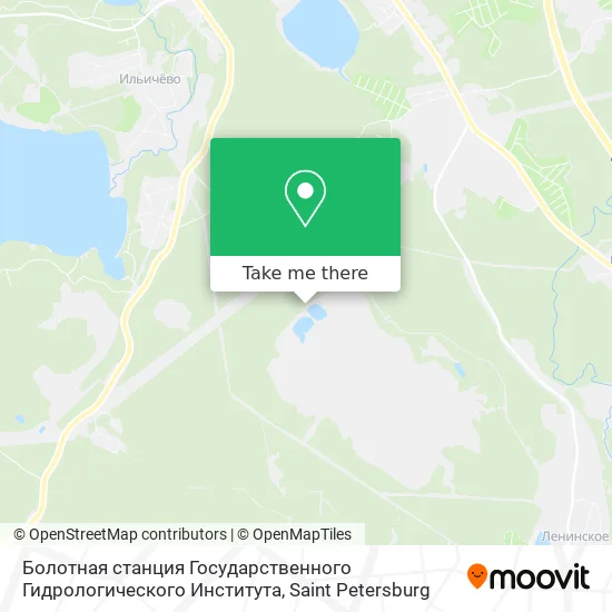 Болотная станция Государственного Гидрологического Института map