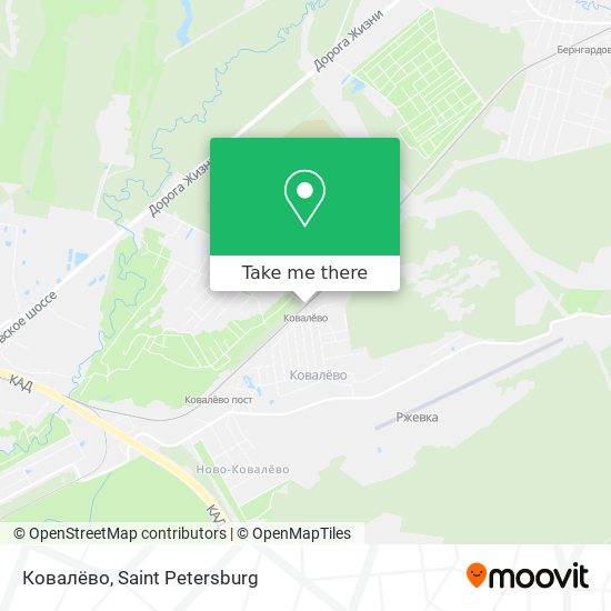 Ковалёво map