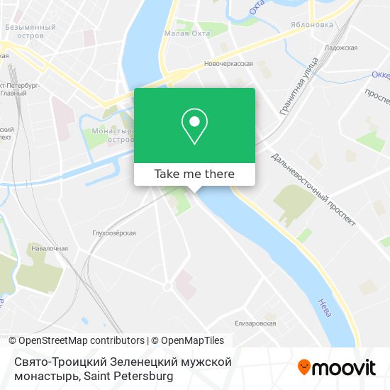 Свято-Троицкий Зеленецкий мужской монастырь map