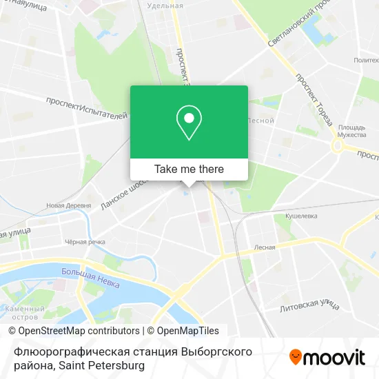 Флюорографическая станция Выборгского района map