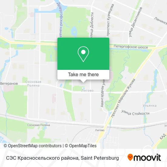 СЭС Красносельского района map