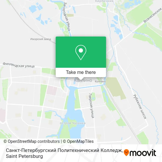 Санкт-Петербургский Политехнический Колледж map