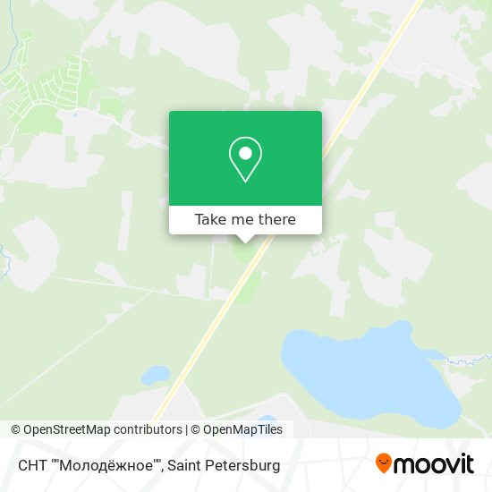 СНТ ""Молодёжное"" map