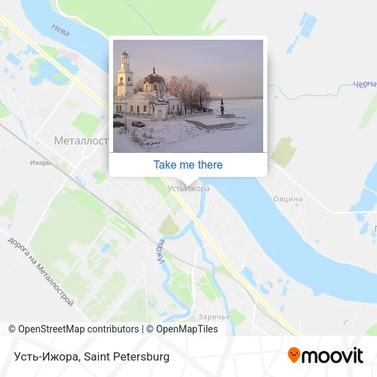 Усть-Ижора map