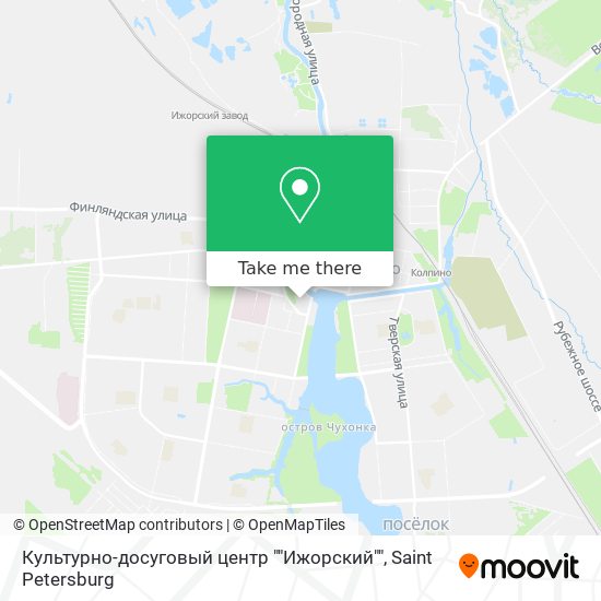 Культурно-досуговый центр ""Ижорский"" map