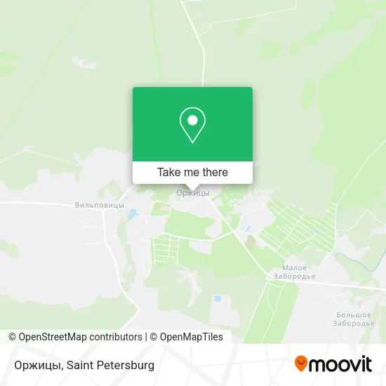 Оржицы map