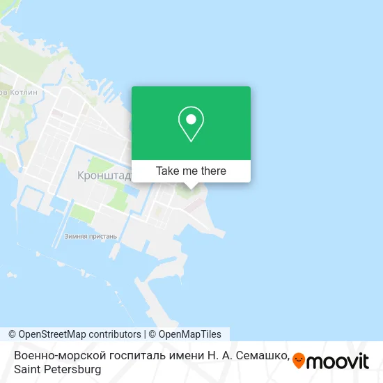 Военно-морской госпиталь имени Н. А. Семашко map