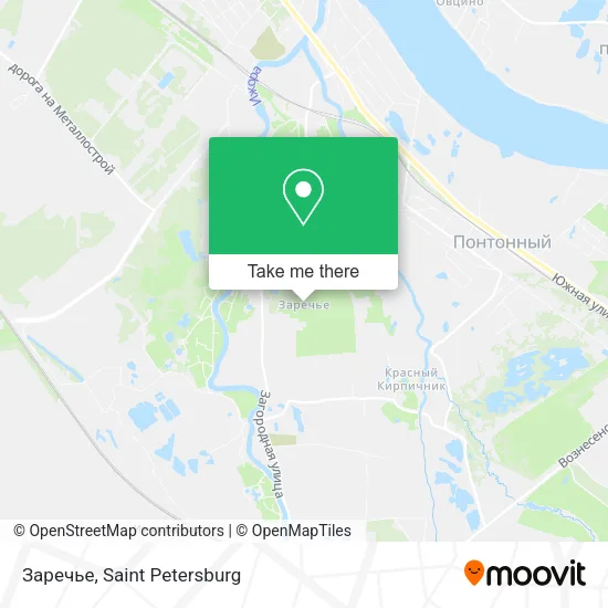 Заречье map